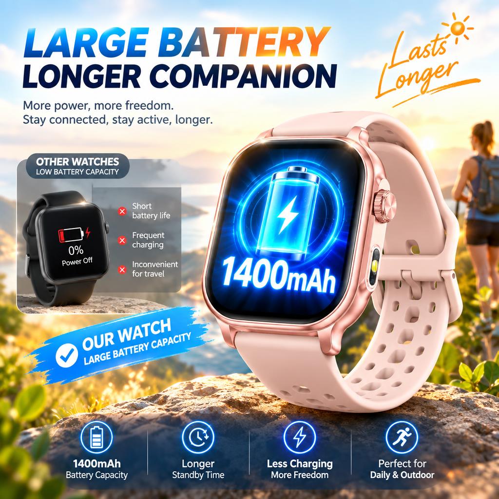 2026 Smartwatch met telefoonfu - Compass Lensatic recensie en prijs