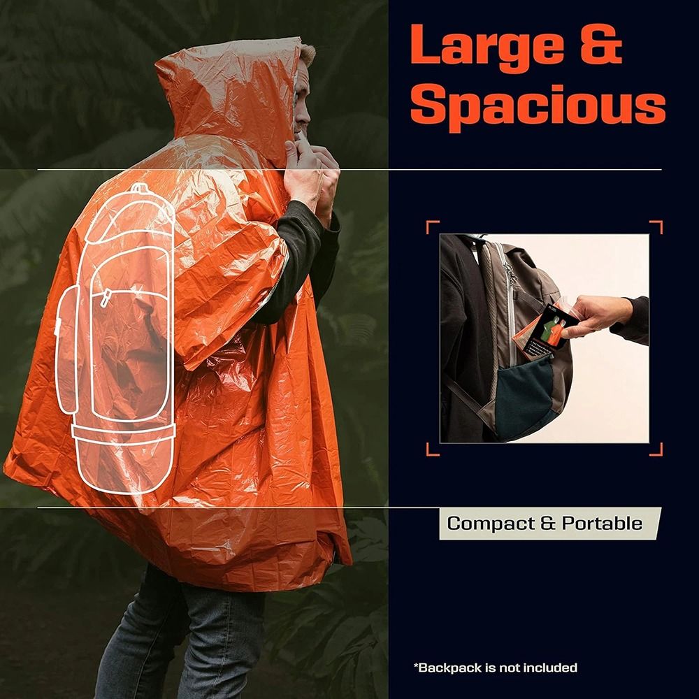 1 Stuks Wandel- en Reistent Re - Emergency Poncho Rain recensie en prijs